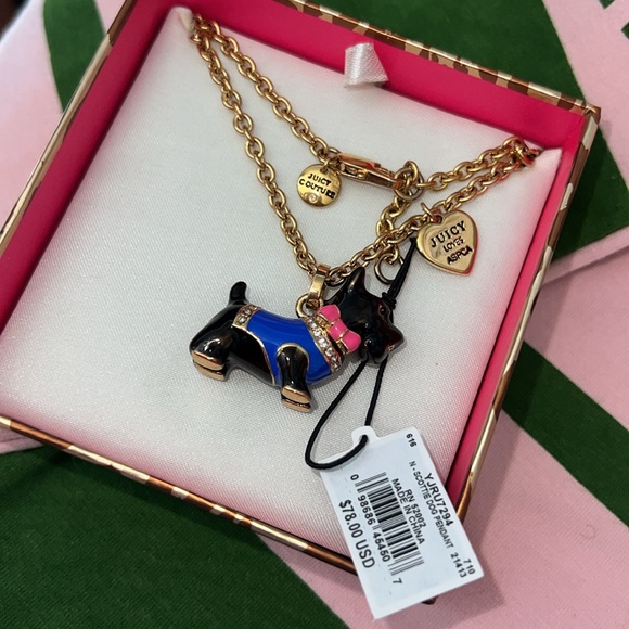 Limited Edition JUICY COUTURE ASPCA Scottie Dog necklace✨RARE & COLLECTIBLE ✨ - Picture 13 of 13